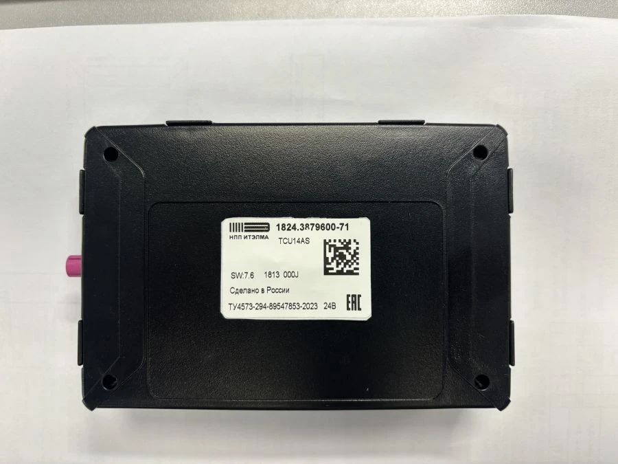 Emergency call device 1824.3879000-71 as part of: Era Glonass Unit (EGU) 1824.3879600-71;Interface Unit