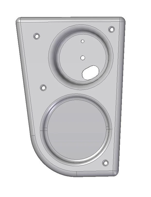 Casing of right upper lamp 529265-5601136-03