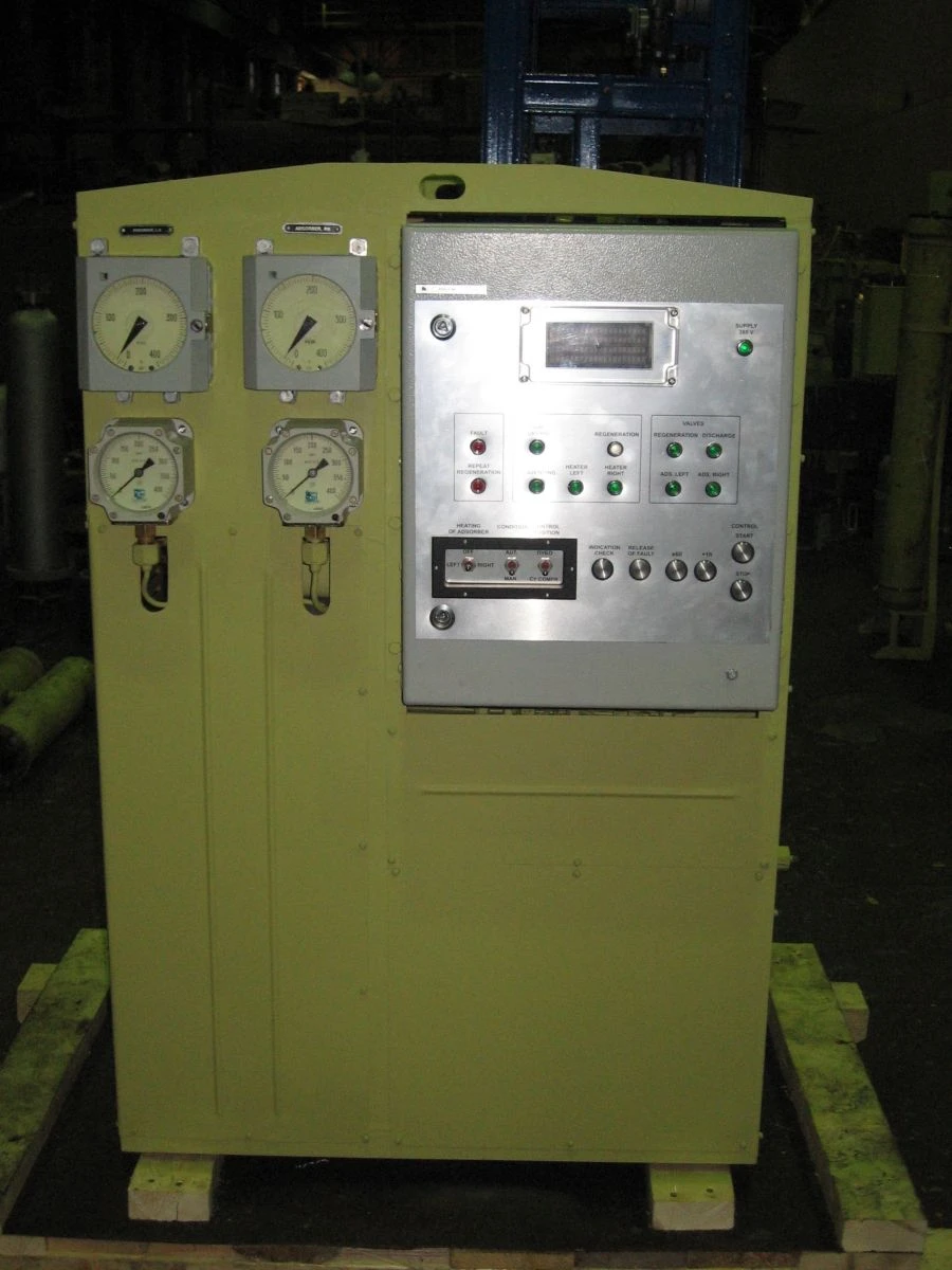 Automated compressed air drying and purification unit 29BO-1