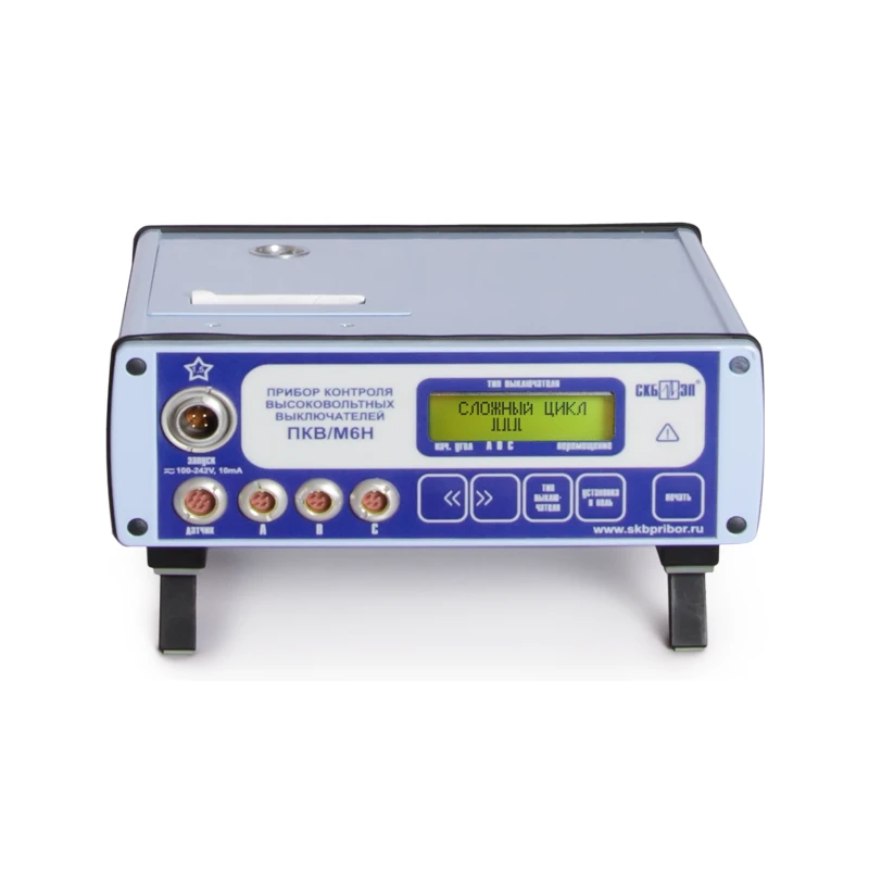 Control device of high-voltage circuit breakers PKV/M6H