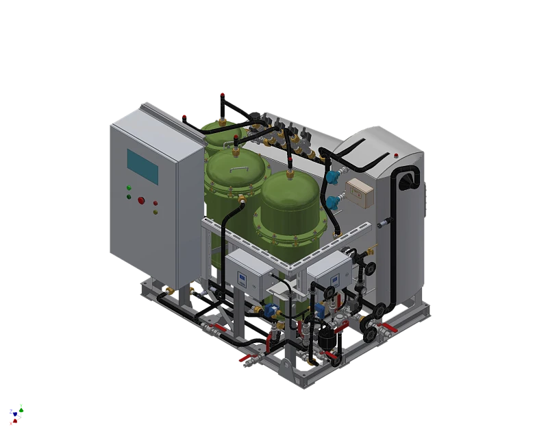 Oily water treatment unit UONSV-1,0