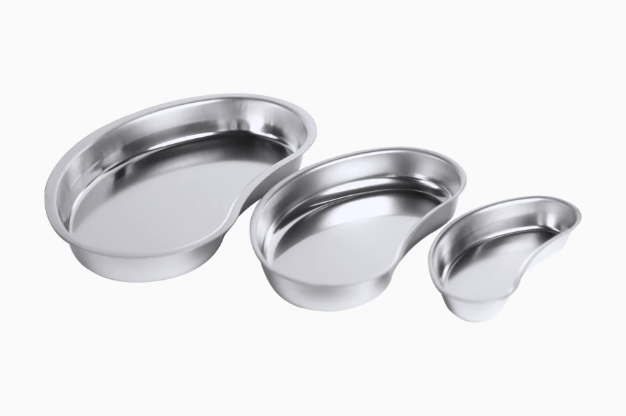 Trays medical metal kidney-shaped LMPh-"Oka-Medik".