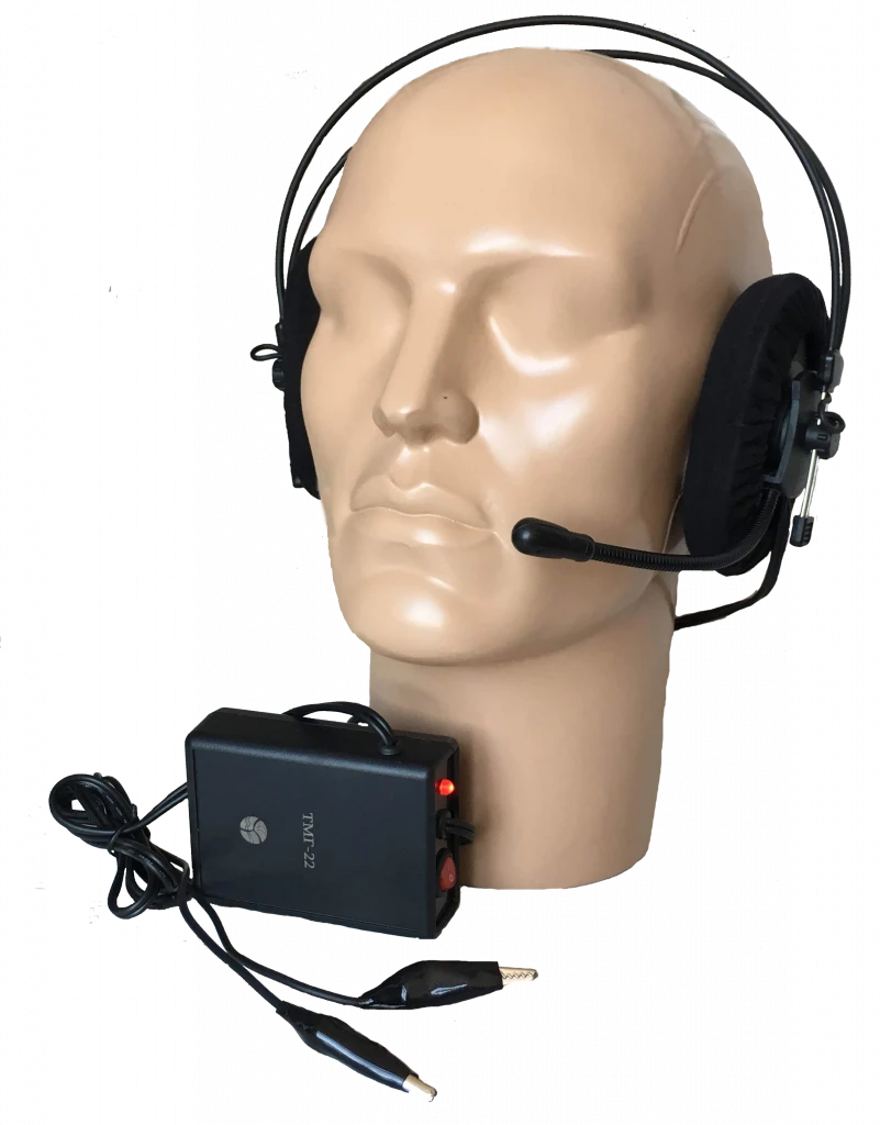 Telephone-microphone headset TMG-22-3