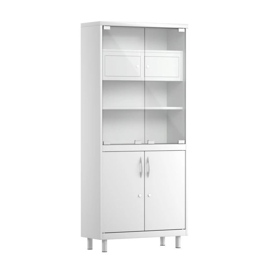 Medical metal cabinet for storage of medicines according to TU 32.50.30-005-68690950-2024, SHMS.02.01 (mod.2).