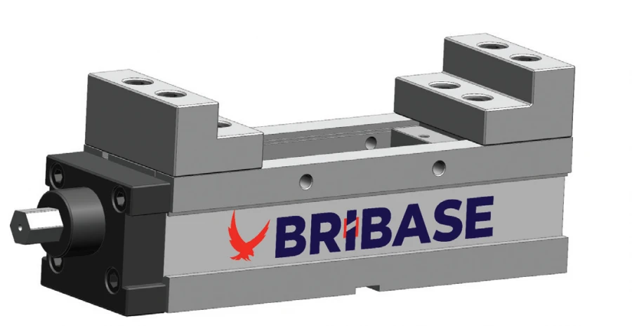 BB.VS.130.11.003 Vise PD130 self-centring with BriBase step jaw set