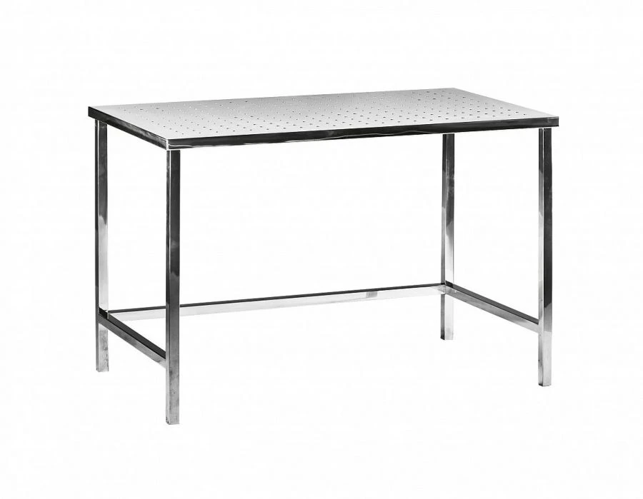Stainless steel laboratory furniture for cleanrooms, series "Crystal LAB", Viking LAB: work table, ??