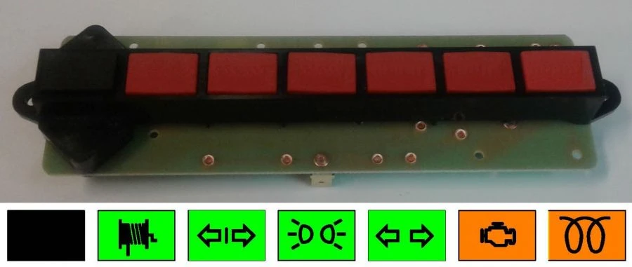 Control lamp unit 2312.3803-34