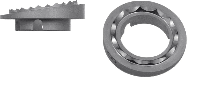 Toothed lid, Ø26 mm with tilt angle from 0° , item no. 841.300.