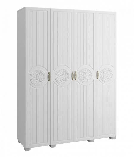 Wooden furniture for entrance hall, models: Wardrobe "Montblanc" MB-4