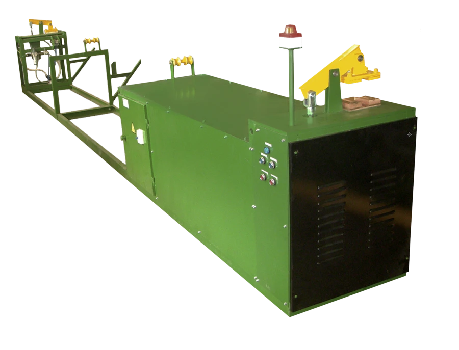 Installation for electrothermal elongation of reinforcing bars SMZh-129.03.02
