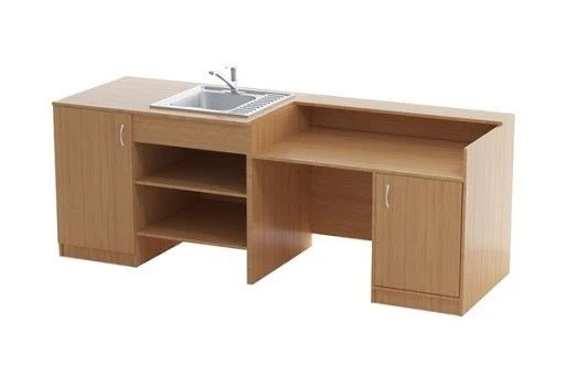 Demonstration tables for chemistry room