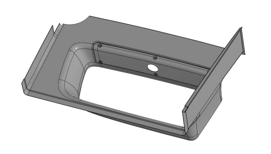 5299-401P-5602021-10 Lower hatch panelling