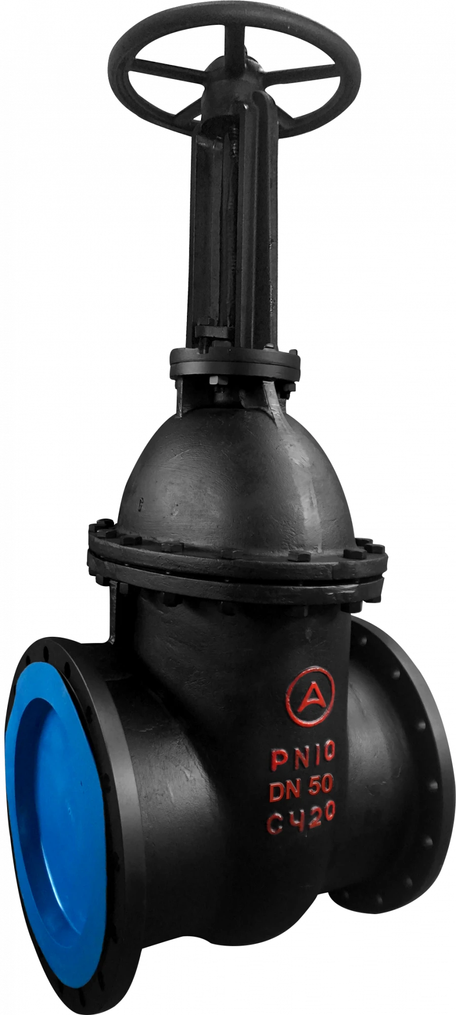 Cast iron gate valve, type ZLCH; DN 50-1600; PN 6, 10