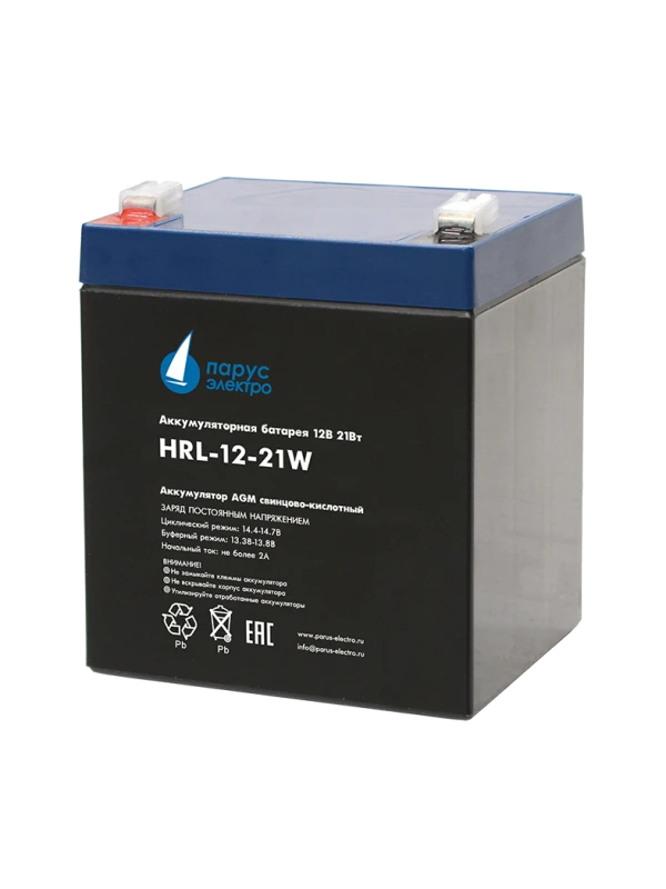 Rechargeable battery HRL-12-21W