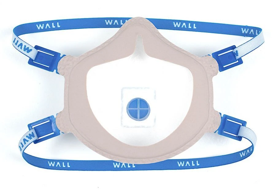 Filtering respirator WALL CUP 95HK+E R D FFP2 with exhalation valve, with additional protection against sulphur dioxide and othe