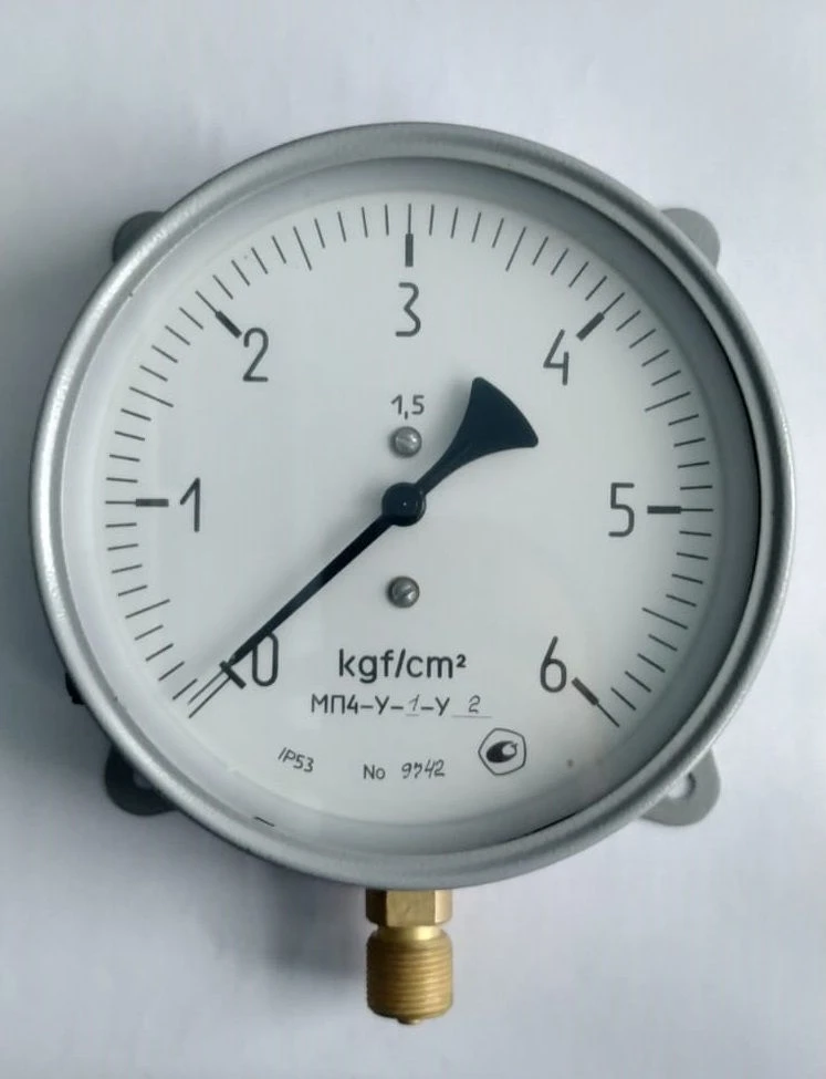 Indicating pressure gauge MP4-U-2