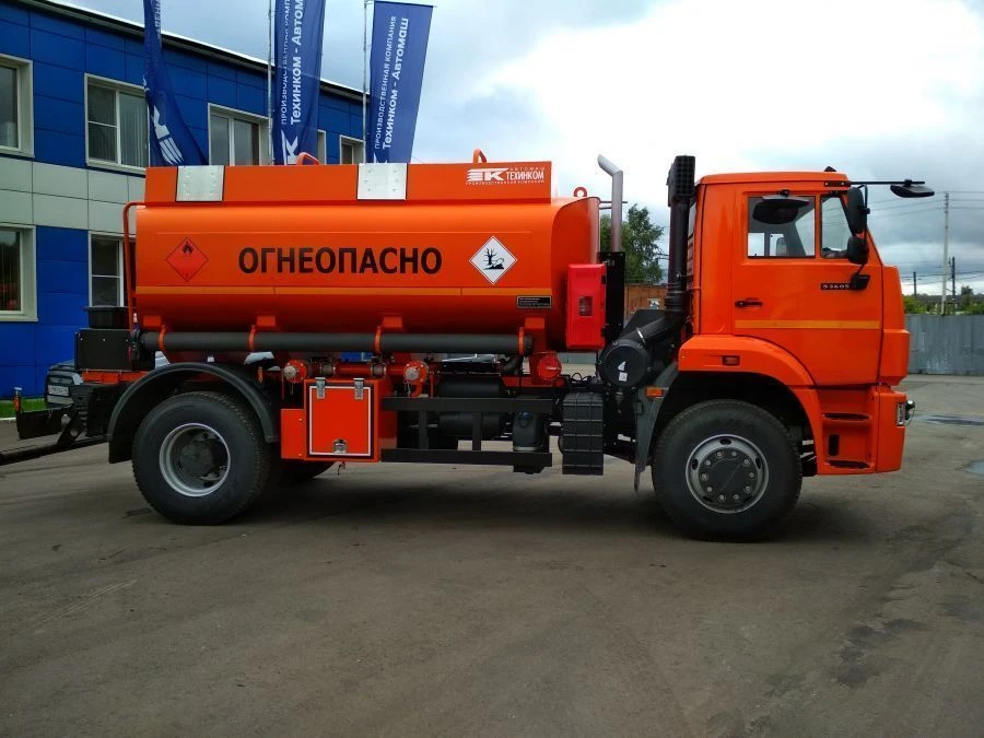Fuel tanker ATZ-10, type TK142010 (modification 4693A5) on chassis KAMAZ KAMAZ-018/2011/TRCU-2axle-102