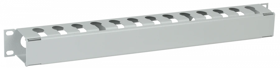 CO35-1MCM ITK Cable organiser with cover 19" 1U, grey