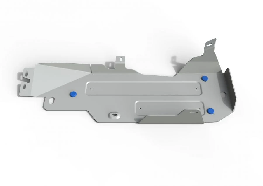 Metal protection for Jeep Wrangler JK 2D DIESEL fuel tank (V 2,8) (2007-) + set of fasteners