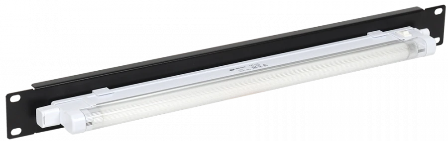LE05-1U1 ITK 19" light panel, 1U, with manual switch on, black