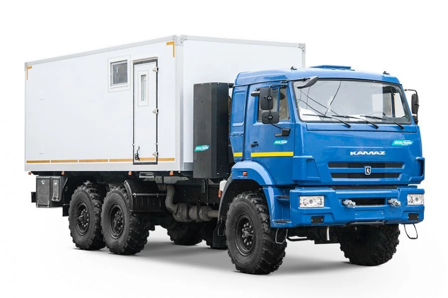 Trucks with diesel engine type 6706, modifications 67064E on the basis of KAMAZ chassis type 5308 of modifications 5308-A5