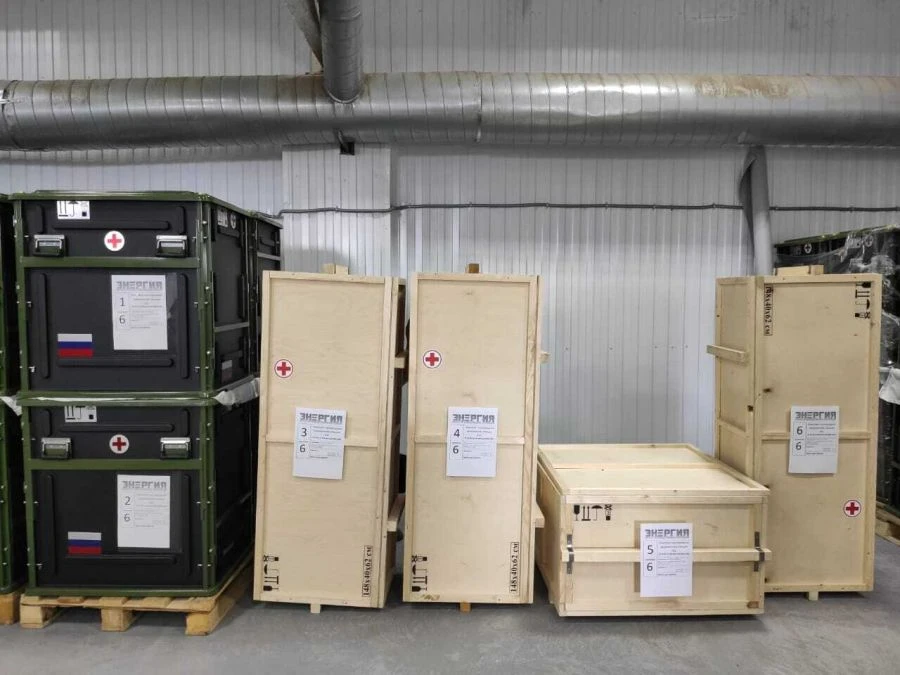 Set of oxygen fuelling station KZS