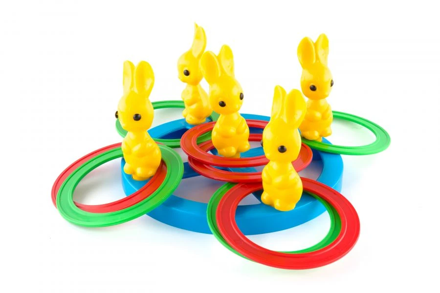 Bunnies Ring toss game 1/25