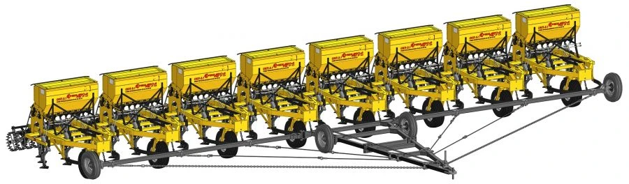 Set of seeders-cultivators KSCP-2,1Bx8 - modular
