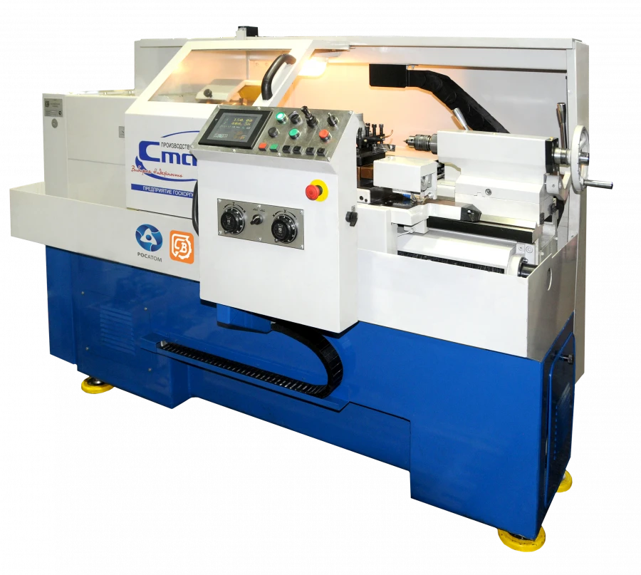 Universal lathe SAMAT 400 SC (XC/ MC) "VECTOR" model with programmable control "Vector" model