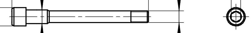 Locking screw, article no. 540.001
