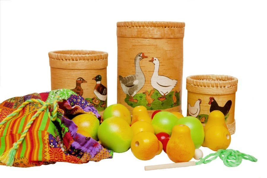 Set "Tuessels with ideas" Fruits