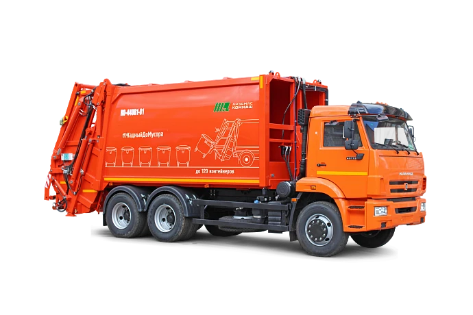 Rear-loading rubbish truck KO-440V1-01, type 65115-MUS, modification KO-440V1-01, base chassis: KAMAZ-65115-A5, KAMAZ-65115-50.