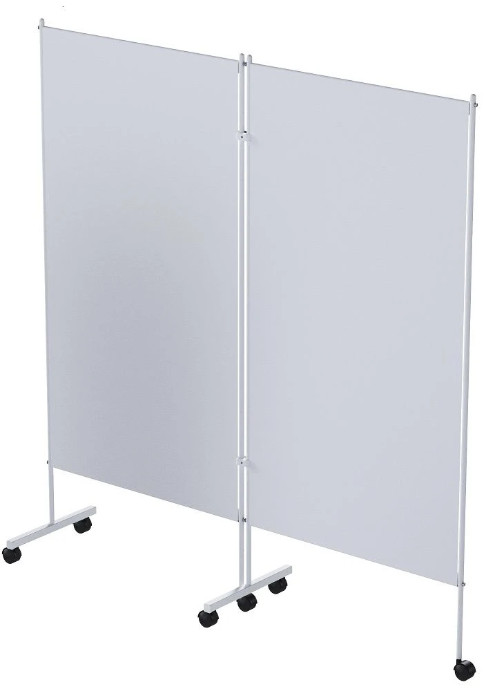 SHM-"MSC"(MSC-2301) Medical screen on wheels, two-sectional.