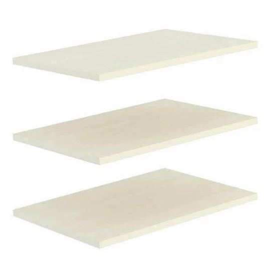 "Camilla" YC2-02.T8L, 3 pcs. shelves for 1-door cupboard from the set of modular furniture "Camilla".