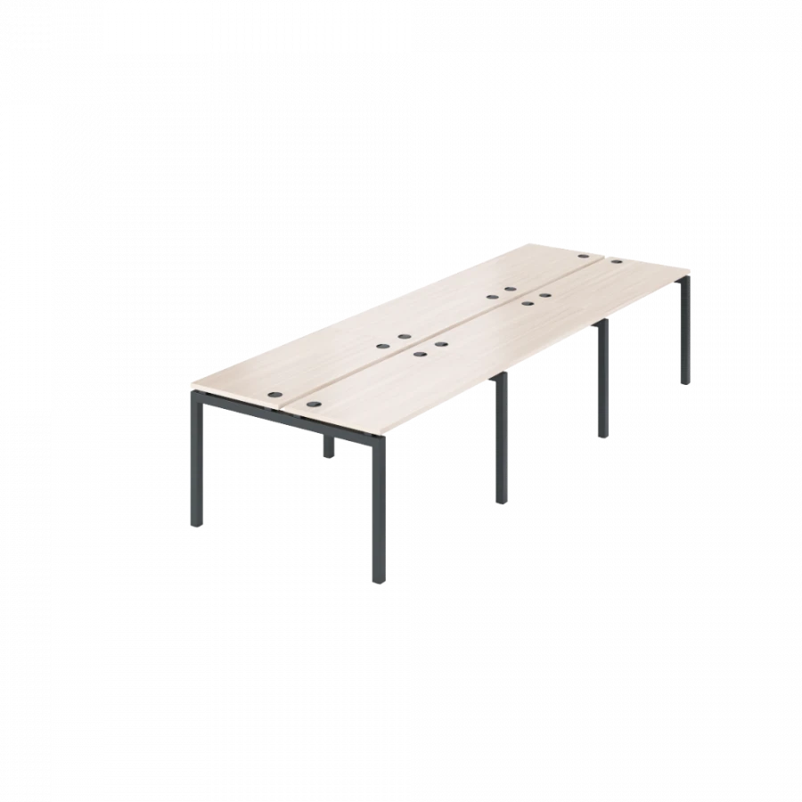 Bench double for 6 workplaces AMB-002.60-6