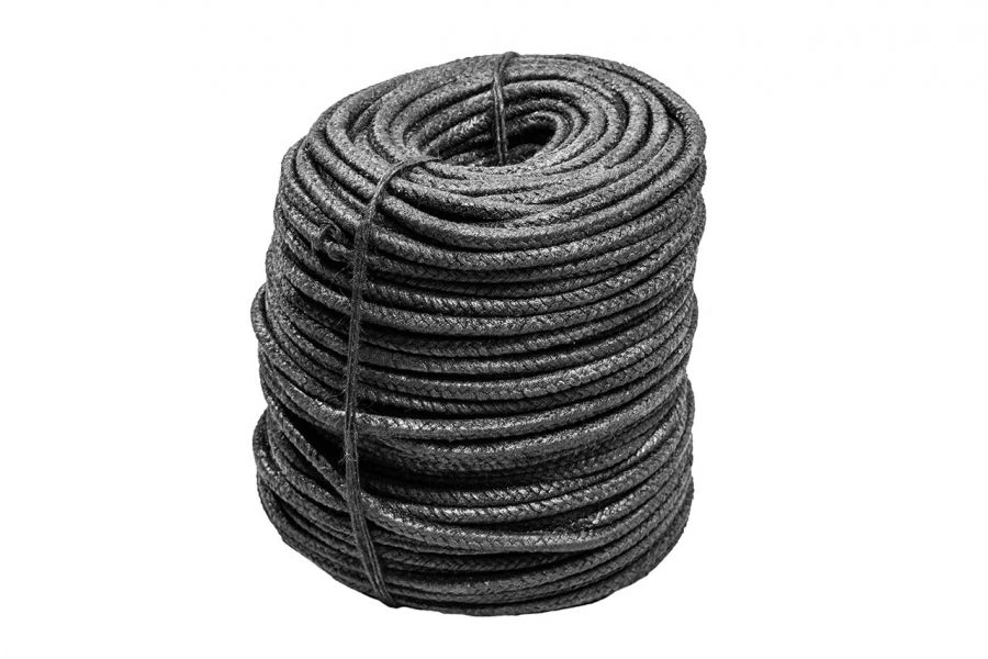 Braided Packing Material HBP-31, 4mm for Sealing Applications