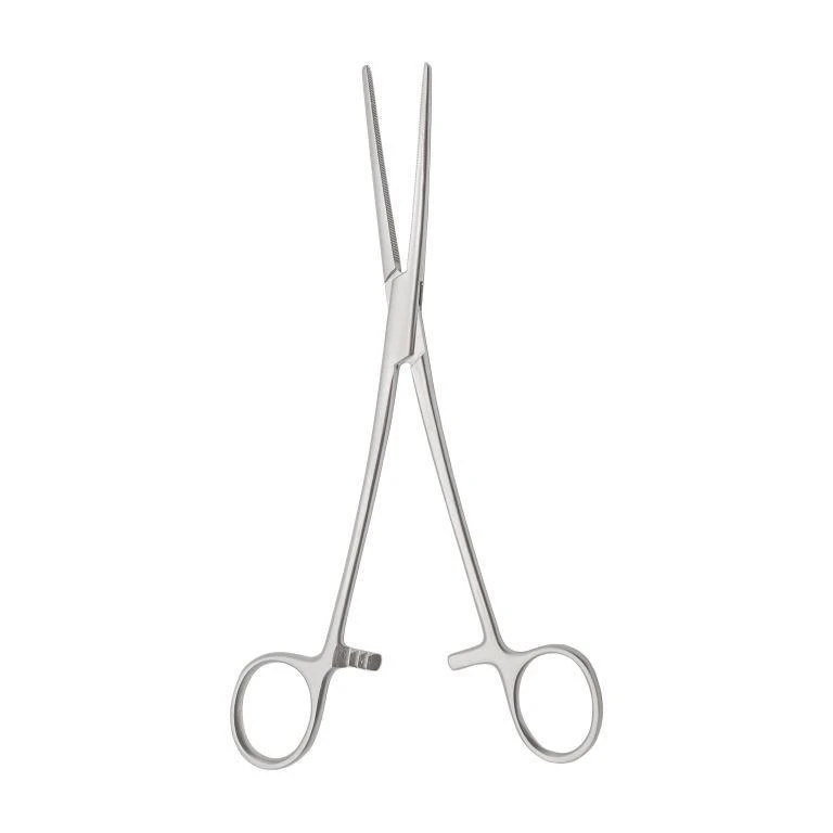 TZ-01-289-19,8 Toothed hemostatic clamp, straight, 198 mm