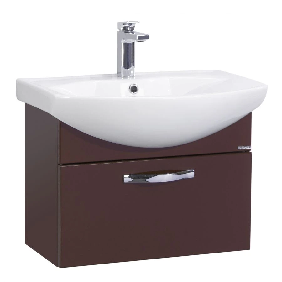 Cabinet under sink Aquaton Aria 65 dark brown 1A134001AA4301.A134.0.01A.A43.0