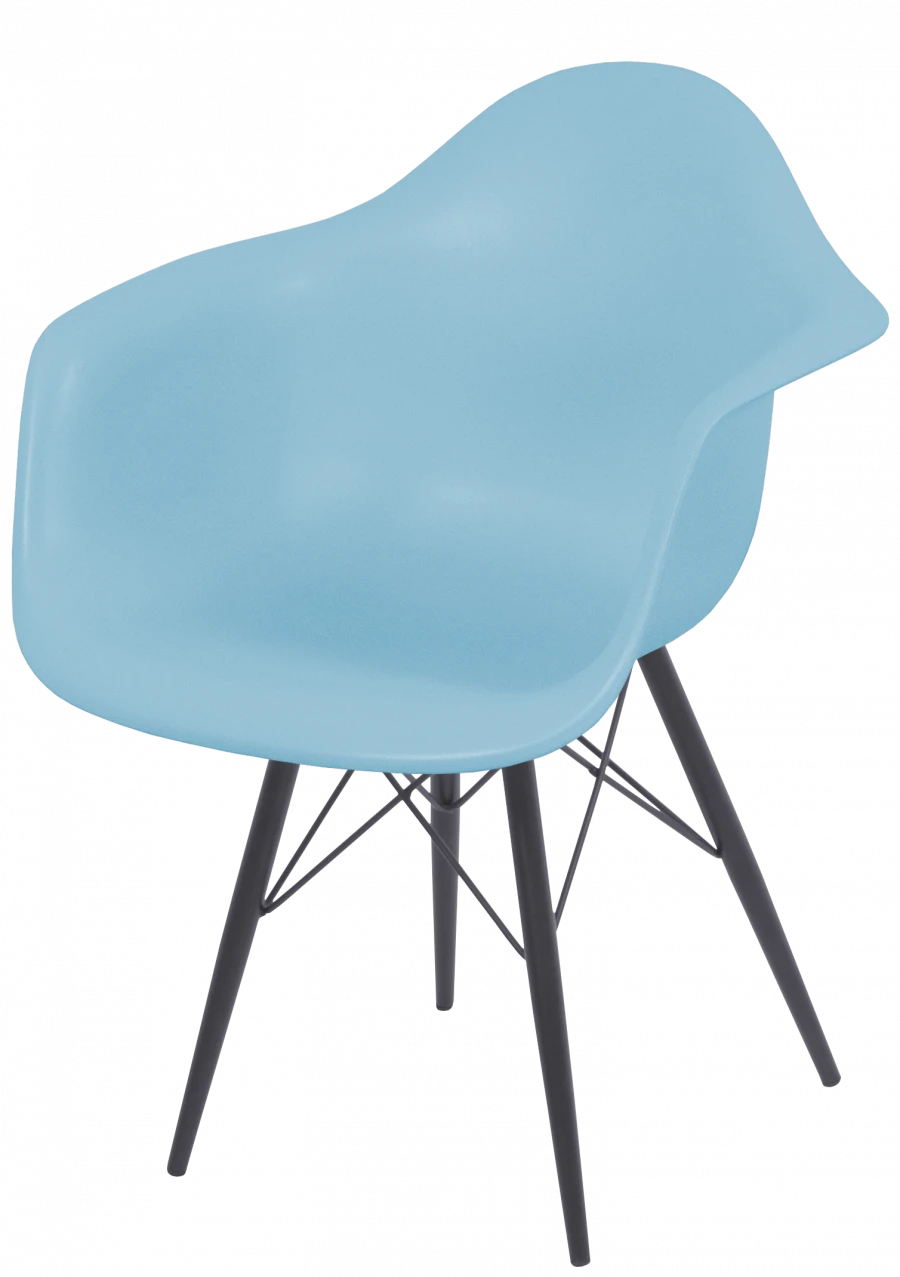 Metal frame chair with plastic seat, model SP10,11