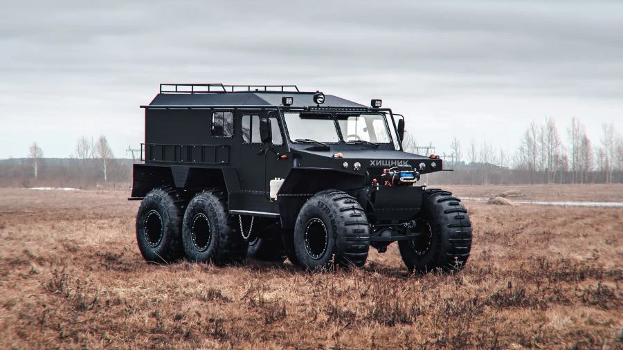 "Predator-3910" Wheeled snowmobiler