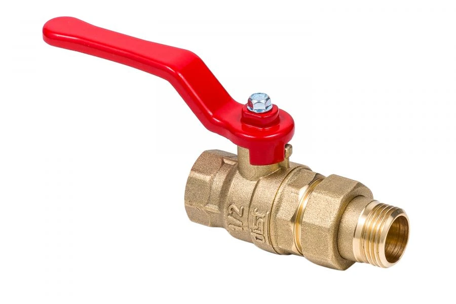 Ball valve with American connection Dist, series "Expert" DN15 1/2" BP-HP, 141Pc