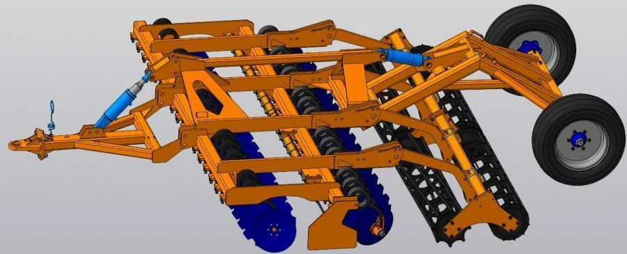 Disc mulcher DM-4x2