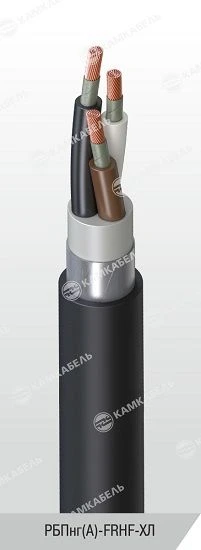 Power cable of EPRon® type with copper conductors, insulation made of ethylene propylene rubber for voltage 0,66, 1 kV of RBPng(