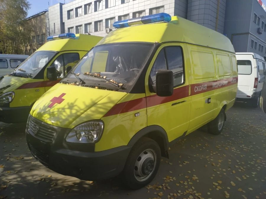 Ambulance of ambulance class A,B,C; IAC-1767M5 based on Sobol vehicle, Modification 22177, 221717 Dv
