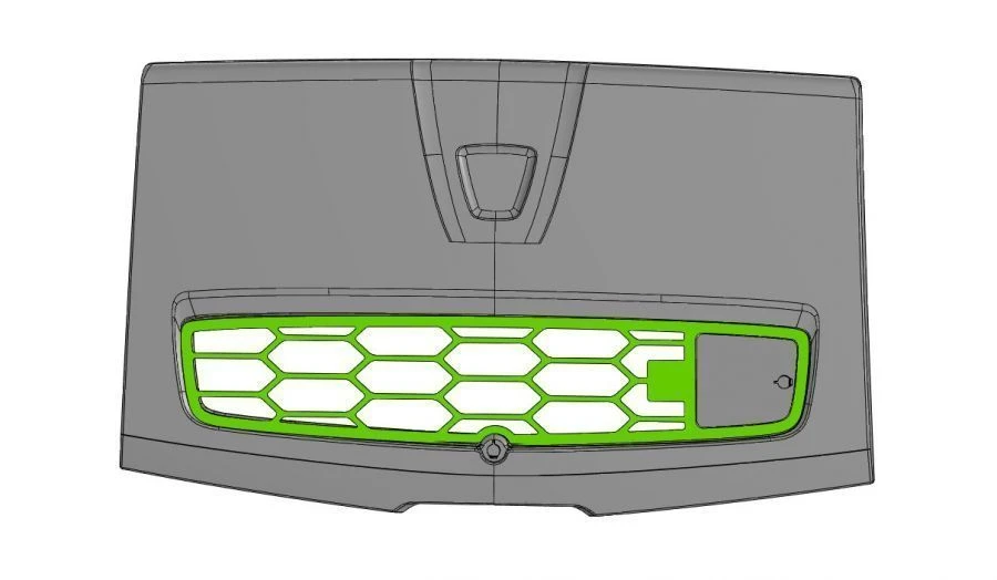 5299-230-5602520-50 SB Rear bonnet assembly