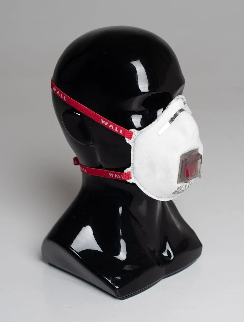 Respirator Medical WALL CUP 99HK+A R D FFP3 with exhalation valve, with additional protection against organic gases and vapours.