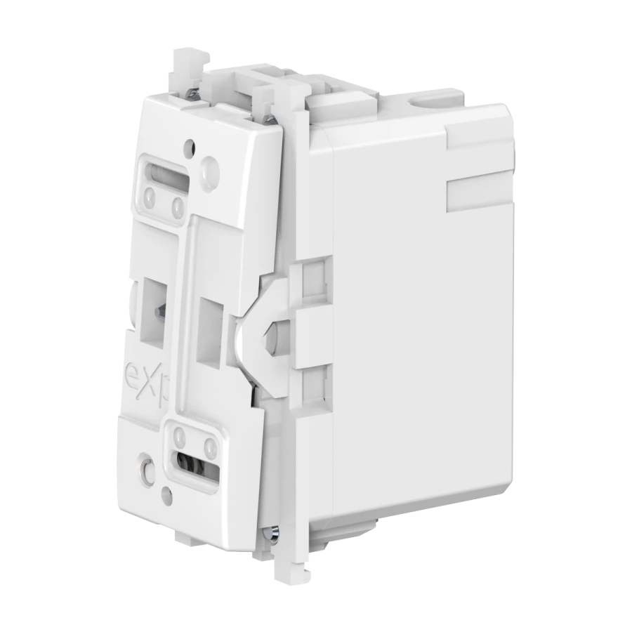 CADUCEUS ALING Experience Flush-mounted switch (mechanism) push-button 1-cl, 16AX, 250V~, 1M, white, Art. 72111