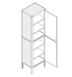 Material cupboard MA-16