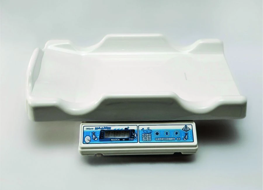 Electronic desktop scales for newborns and children up to one and a half years old VEND-01-"Baby"-15-C-1/2/5-A