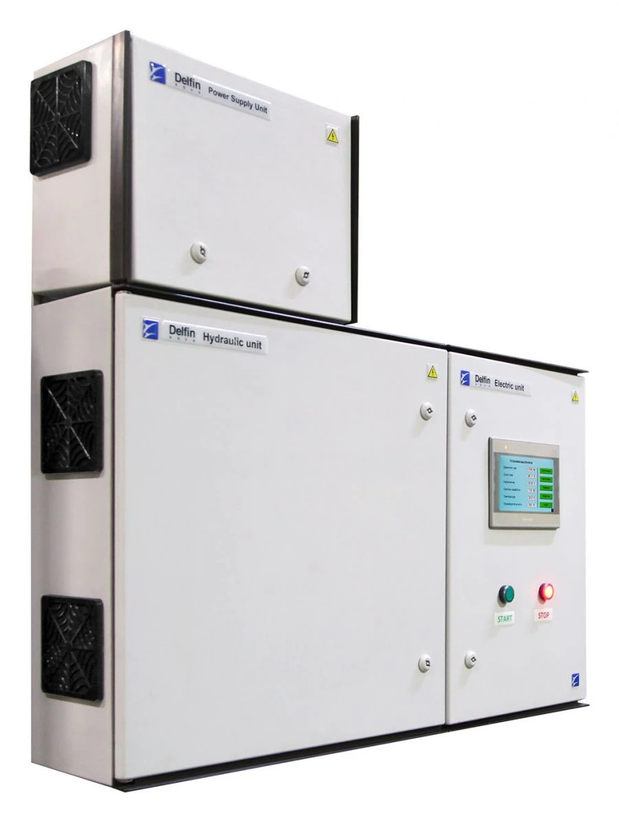Installation STEL-ANK SUPER-100 for production of disinfecting, washing and sterilising solution - Anolyte ANK SUPER